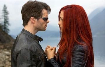 Bryan Singer, Famke Janssen, Best Couples Costumes, Clever Halloween Costumes, Last Stand, Superhero Movies, Red Hair Color, Couple Halloween, Couple Halloween Costumes