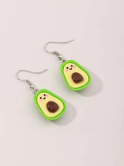 Avocado Earrings, Devine Design, Cute Avocado, Food Earrings, Birthday Gifts For Girls, Online Earrings, Girls Jewelry, Beautiful Gift Boxes, Girls Accessories