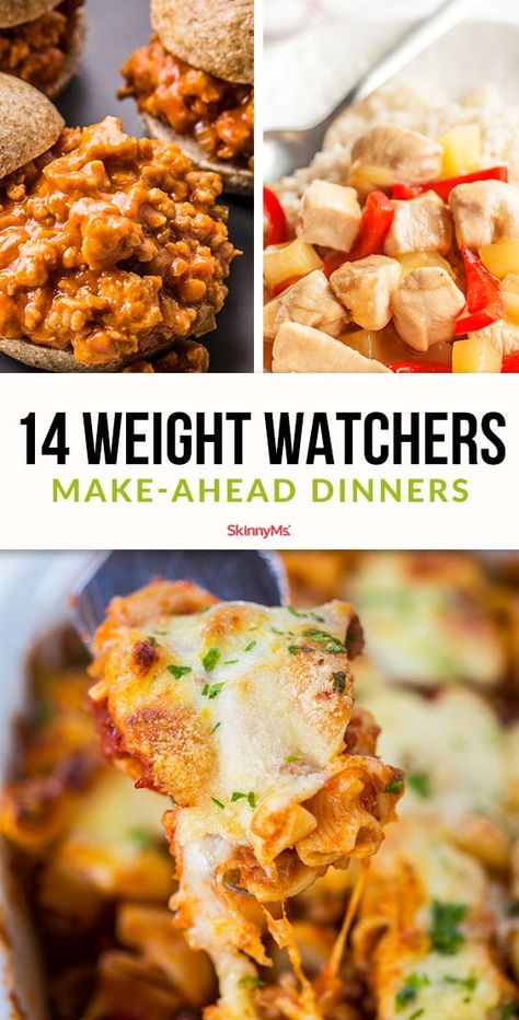 Take the stress out of that inevitable question by adding make-ahead dinners to your Weight Watchers menu plan. Weight Watchers Freezer Meals, Weight Watchers Menu, Stomach Fat Burning Foods, Weight Watchers Meal Plans, Weight Watcher Meals, Weight Watchers Food, Weight Watchers Recipes Desserts, Ww Meals, Best Fat Burning Foods