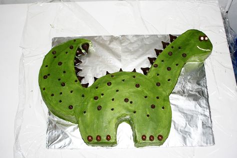 dinosaur birthday cake Dino Cake, Dinosaur Birthday Cakes, Cake Templates, Happy 5th Birthday, Dinosaur Cake, Dino Birthday, Cool Birthday Cakes, Dinosaur Birthday Party, A Dinosaur