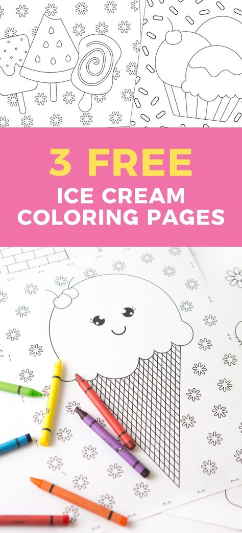 Ice Cream Party Games, Ice Cream Birthday Party Theme, Printable Ice Cream, Ice Cream Coloring, Ice Cream Party Invitations, Birthday Party Activity, Ice Cream Party Theme, Ice Cream Party Decorations, Ice Cream Coloring Pages