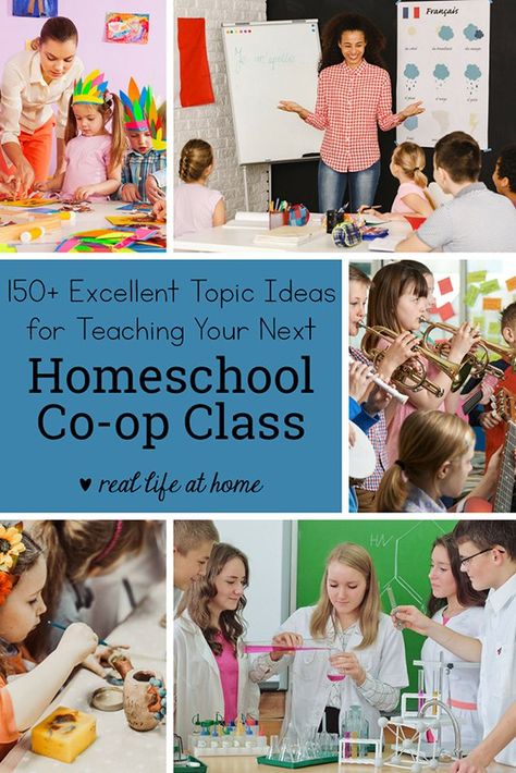 Organized by subject matter, this post contains over 150 ideas for homeschool co-op classes. There are homeschool co-op class ideas for all age levels and abilities. Homeschool Co Op Class Ideas, Homeschool Coop Class Ideas, Homeschool Electives, Homeschool Coop, Raising Arrows, Unit Studies Homeschool, Homeschool Lessons, Homeschool Lesson Plans, Topic Ideas