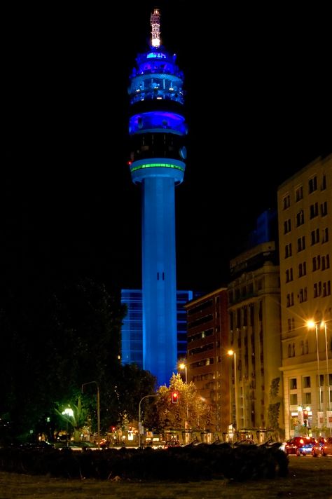 Santiago de Chile , Torre Entel Travel Chile, Travel Store, Chile Travel, Easter Island, Santiago Chile, Travel South, South America Travel, Umbria, Beautiful Places To Visit