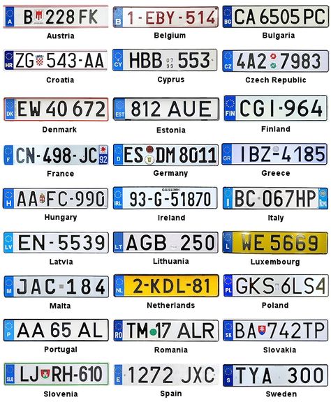 Car Number Plates Design, License Plate Ideas, European License Plates, Map Diagram, Car Number Plates, Plate Ideas, Licence Plate, Car Plates, Media Agency