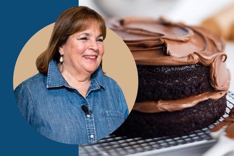 ina-garten-chocolate-cake-FT-BLOG1221-2 Ina Garten Chocolate Cake, Chocolate Goodies, Old Fashioned Bread Pudding, Double Chocolate Cake, Ina Garten Recipes, Chocolate Layer Cake, Barefoot Contessa, Cake Walk, Fudge Cake