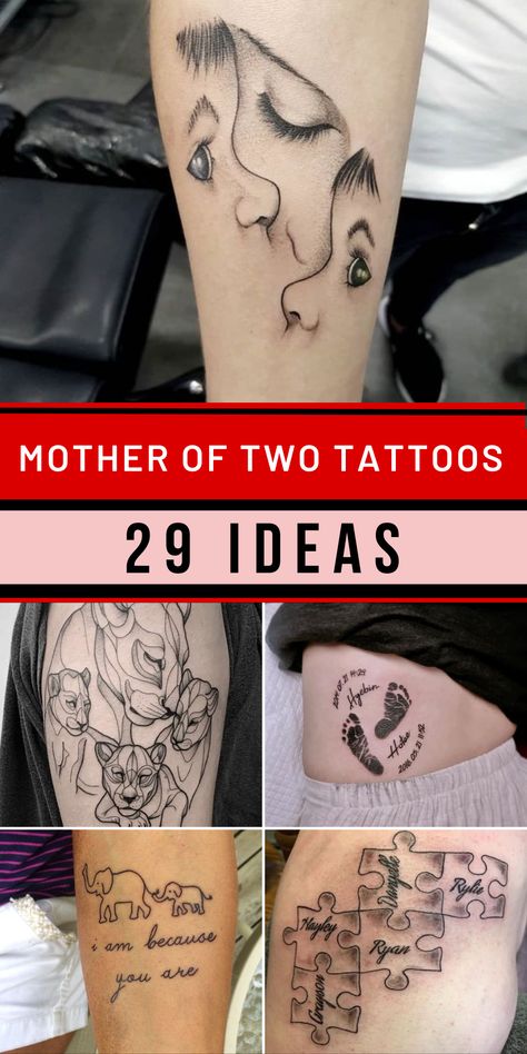 Discover heartwarming mother and 2 daughters tattoo ideas that beautifully symbolize the unbreakable bond between moms and their children. Our curated collection showcases unique designs that capture the essence of family love. From delicate symbols to intricate artwork, these tattoo ideas honor the journey of motherhood and the strong connection with your two precious ones. Find the perfect way to celebrate your role as a mother of two. Boy Mom Tattoo, Kid Tattoos For Moms, Tattoos Representing Children, Mother And Baby Tattoo, Mother Tattoos For Children, Motherhood Tattoos, Mother Son Tattoos, Mama Tattoo, Twin Tattoos