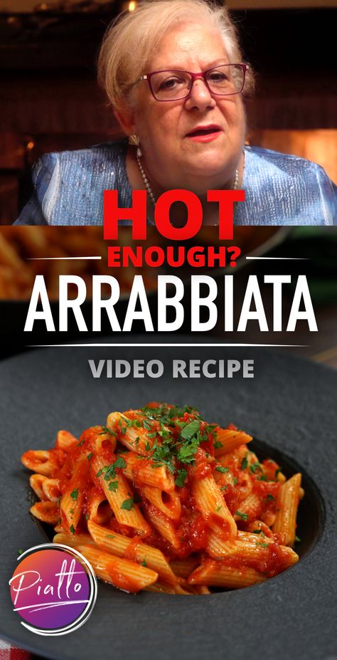 Can PIATTO's Maestro Sezo create a 'Penne Arrabbiata' hot enough for Nonna Lulu???

► Watch the video and find out: https://youtu.be/Fy3L-70JR5Y

#pennepasta #grandma #italianfood #italianpasta Arrabbiata Pasta, Pasta Penne, Italian Recipes Authentic, Favourite Food, Penne Pasta, Italian Pasta, Meatless Monday, Authentic Italian, Cooking Videos