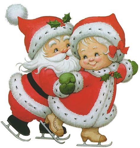 Papá Noel | Santa Claus | Imágenes para bajar Mrs Claus, Christmas Drawing, Santa Baby, Vintage Christmas Cards, Christmas Illustration, Father Christmas, Christmas Clipart, Christmas Images, Christmas Pictures