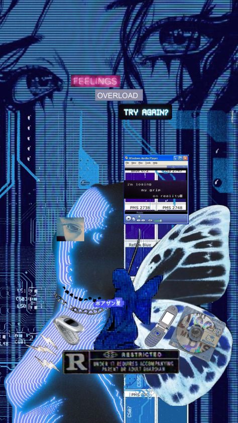 #blue #cyber #cybertech #90s #futuristic #matrix #aesthetic #tech Cybertech Aesthetic, Matrix Aesthetic, Aesthetic Tech, Webcore Aesthetic, Graphic Poster, Matrix, Planets, Energy, Blue