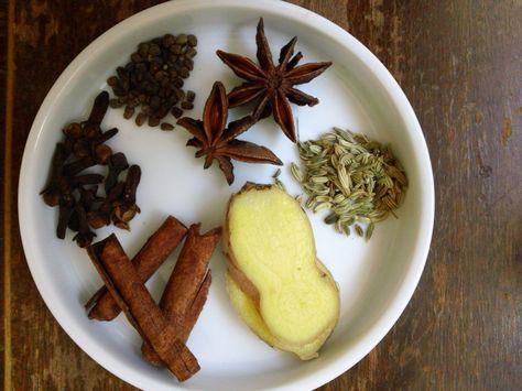 chai spices, whole form Yogi Tea, Homemade Tea, Vegan Chef, Wellness Journal, Grilling Gifts, Chai Spice, Ginger Tea, Warm Food, Chai Tea