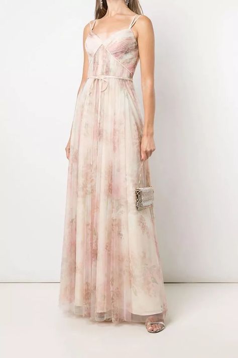 Marchesa Notte Bridal, Marchesa Notte Dress, Miranda Dress, Marchesa Dresses, Dainty Dress, Bridesmaid Dresses Boho, Rose Maxi Dress, Bohemian Bridal, Designer Evening Gowns