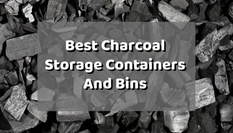 How to Store Charcoal and Best Charcoal Storage Containers and Bins - Outdoor Entertaining At Go Shindig #charcoal #bbq #outdoor Charcoal Storage, Kingsford Charcoal, Small Bbq, Lump Charcoal, Charcoal Briquettes, Open Fire Cooking, Best Charcoal, Charcoal Bbq, Fire Cooking