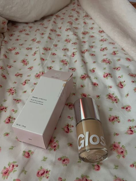 sephora, glossier, stretch fluid foundation, makeup Glossier Stretch Fluid Foundation, Glossier Stretch Foundation, Foundation Aesthetic, Glossier Foundation, Stretch Concealer, Glossier You, Makeup List, Skincare Brands, Brow Pomade