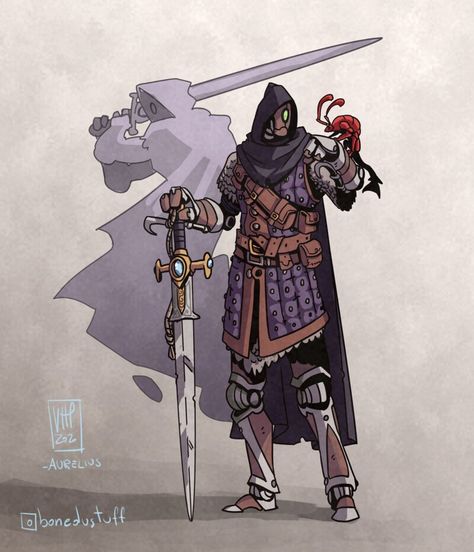 Bone Character Design, Rouge Character Design, Warforged Wizard, Dnd Knight, Wizard Knight, Witch Warrior, Echo Knight, Bone Dust, Digital Art Character Design