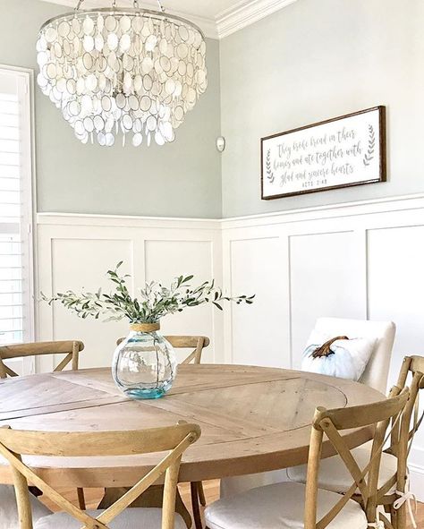 SW Silver Strand on top Sw Silver Strand, Bedroom Paint Colors Master, Dining Room Paint, Dining Room Remodel, Silver Strand, Dining Room Colors, Room Paint Colors, Bedroom Paint Colors, Interior Paint Colors