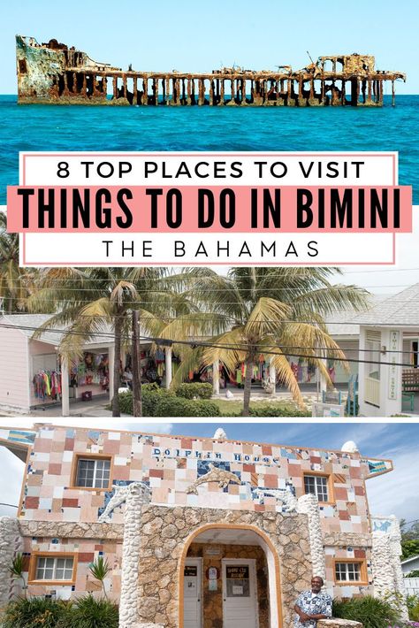 There are so many possibilities and things to do in Bimini Bahamas which you have probably never heard of. Wandering around Alice Town Bimini, you will sneak past a few of the more well-known tourist stops like Radio Beach. Bimini Island The Bahamas, Bahamas Things To Do, Bimini Bahamas Photography, Bimini Bahamas Pictures, Things To Do In Bimini Bahamas, Bimini Bahamas Outfits, Bimini Bahamas Cruise Port, Bahamas Bimini, Cat Island Bahamas