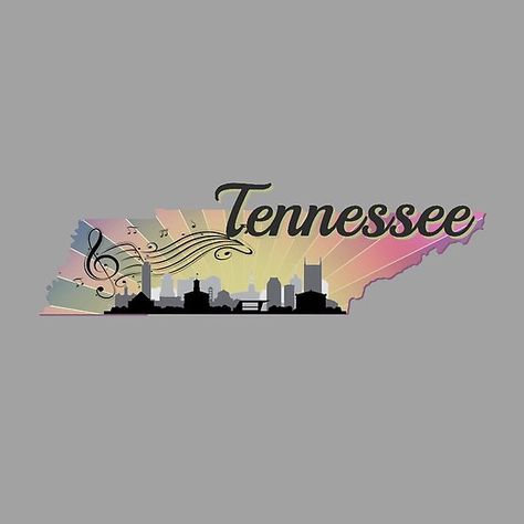 Tennessee Wallpaper, Tennessee Tattoo Ideas, Tennessee Tattoo, State Stickers, Vision Board Pics, State Of Tennessee, Tennessee State, Stickers Design, Sign Ideas