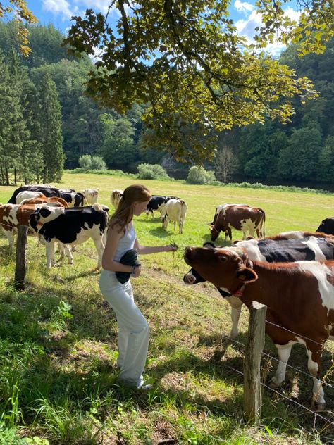 Belgian Ardenne Belgium Countryside, Cottage Core, Aesthetic Girl, Dream Life, Belgium, Photo Shoot, Cottage, Animals, Quick Saves