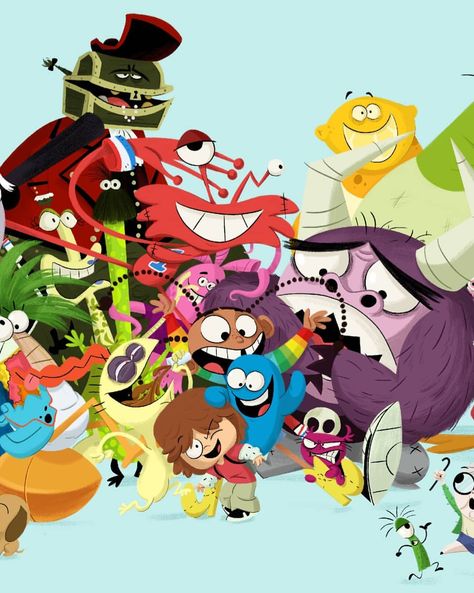 Foster’s Home For Imaginary Friends, Fosters Home For Imaginary Friends Art, Fosters Home For Imaginary Friends, 2000 Nostalgia, Home For Imaginary Friends, Foster Home For Imaginary Friends, Imaginary Friends, Childhood Memories 2000, Cartoon World