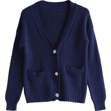 Drop Shoulder Button Up Pockets Cardigan Deep Blue (1.400 RUB) ❤ liked on Polyvore featuring tops, cardigans, button down top, pocket cardigan, dark blue top, cardigan top and blue top Dark Blue Cardigan, Dark Blue Top, Button Down Cardigan, Button Up Cardigan, Pocket Cardigan, Blue Cardigan, Button Cardigan, Cardigan Top, Pocket Top