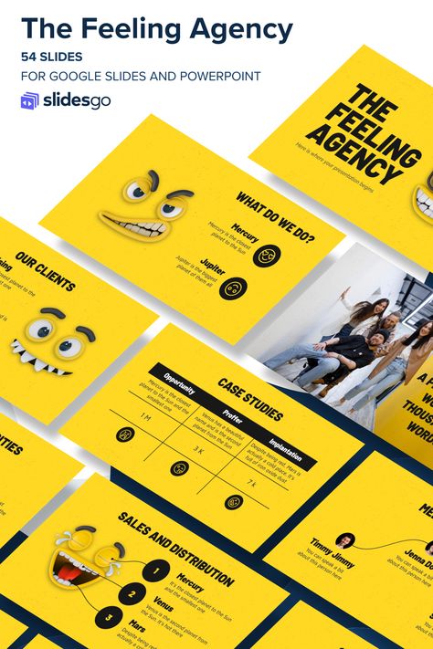 Digital Marketing Ppt Design, Yellow Presentation Design, Marketing Powerpoint Templates, Colorful Powerpoint Template, Yellow Powerpoint Template, Yellow Slides, Power Point Template, Ppt Template, Marketing Template