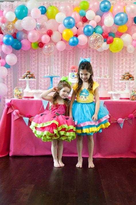 Modern Shopkins Birthday Party on Kara's Party Ideas | KarasPartyIdeas.com (17) Shopkins Birthday Party Decoration, Silly Birthday Wishes, Shopkins Party Decorations, Shopkins Bday, Aaliyah Birthday, Emma 2020, Shopkins Birthday Party, Shopkins Party, Shopkins Birthday