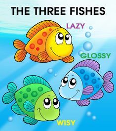 Story telling is one of the ways to develop good habits in kids. Here is the three fishes story with a moral that lets you know the importance of story telling. Small English Story, Story Books For Toddlers, Picture Story For Kids, Small Stories For Kids, Good Moral Stories, English Story Books, English Moral Stories, Bed Time Stories, Bedtime Stories For Kids