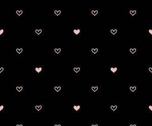 Heart wallpaper Black Heart Laptop Wallpaper, Pink Heart Computer Wallpaper, Black And Pink Wallpaper Heart, Pink Heart With Black Background, Pink Black Hearts Wallpaper, Heart Wallpaper, Black Heart, Heart Print, Screen Savers