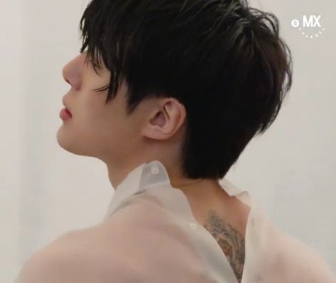 Lee Minhyuk Btob, Minhyuk Monsta X, Minhyuk Btob, X Tattoo, Monsta X Minhyuk, Lee Minhyuk, Love Shape, Tattoo Cover-up, Cover Up Tattoos