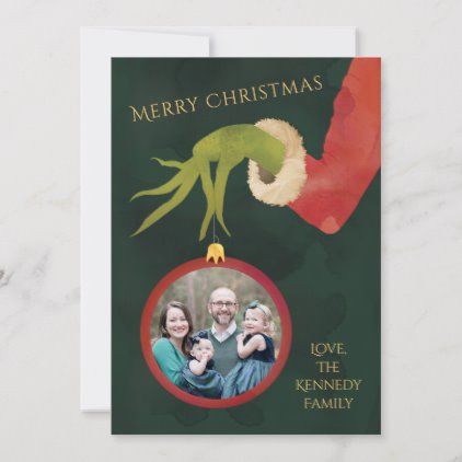 Grinch Christmas Cards Photo, Grinch Christmas Cards, Best Christmas Cards, Grinch Hand, Grinch Christmas Party, Grinch Hands, Merry Christmas Love, Christmas Cards Photo, Christmas Cards Zazzle