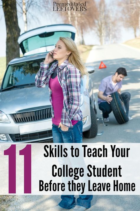 11 Skills Your College Student Should Have Before Leaving Home- Get your college kid prepared for living on their own with these essential life skills. College Planning, Parenting Help, College Kids, Online College, College Prep, Scholarships For College, Leaving Home, College Hacks, Teen Life