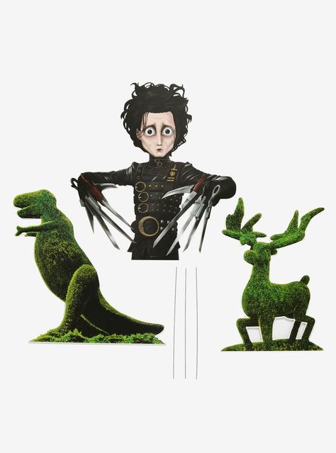 Edward Scissorhands Party, Tim Burton Party, Anime Room Decor, Edward Scissor, Scissor Hands, Marvel Anime, Edward Scissorhands, Anime Room, Lawn Decor