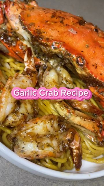 98K views · 10K likes | Brianna on Instagram: "Let’s Eat Dinner Tonight !! I heard y’all wanted some Crusteans or Thanh Long ! My Garlic Noodle Recipe is pinned to my page ! Make sure y’all follow me for more dinner ideas !! #roastedgarlic #roastedgarliccrab #crab #mrcrabs #crabs #garlic #garlicnoodles #foodlover #selfcare #selflove #foodlove #homemade #inspiration #inspired #recipes #recipeideas #recipeshare #garliccrabs #homecooking #daeatzwitbri" Italian Crab Recipes, Mudcrab Recipe, Garlic Crabs Recipe, Blue Crab Recipe, Imitated Crab Recipes, Crab Claw Recipes, Crab Recipes Easy, Crab Pasta Recipes, Blue Crab Recipes