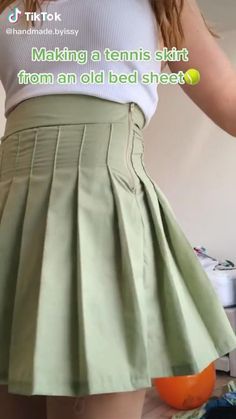 Diy Tennis Skirt, Best Poetry In Urdu, Skirt Sewing Tutorial, Shayari In Urdu, Projek Menjahit, Best Poetry, Thrift Flips, Upcycle Clothes Diy, Poetry In Urdu