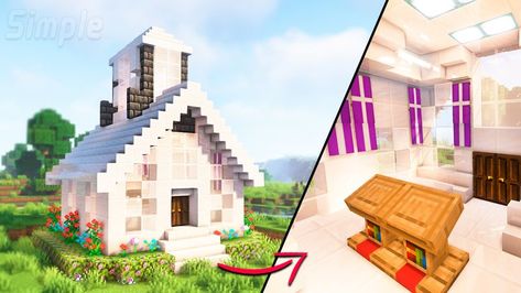 Minecraft World, Modern Church, How To Build, Minecraft, Step By Step, Fair Grounds, Interior Design, Building, Design