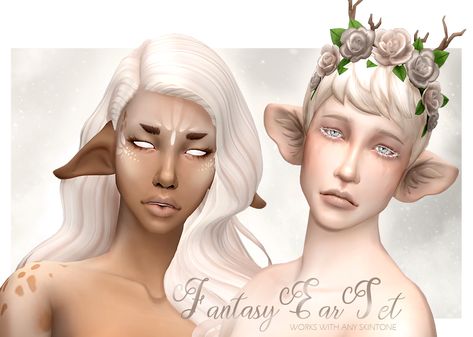 Fantasy Ears, Alien Ears, Muebles Sims 4 Cc, Sims 4 Cc Makeup, Sims 4 Mm Cc, Sims 4 Cc Skin, Sims 4 Gameplay, Sims 4 Mm, The Sims 4 Download