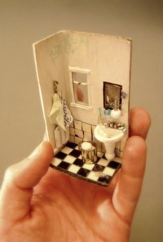 Miniature Projects, Keramik Design, Room Boxes, Studio Gallery, Miniature Rooms, Ceramics Projects, Clay Miniatures, Clay Art Projects, Small Pictures