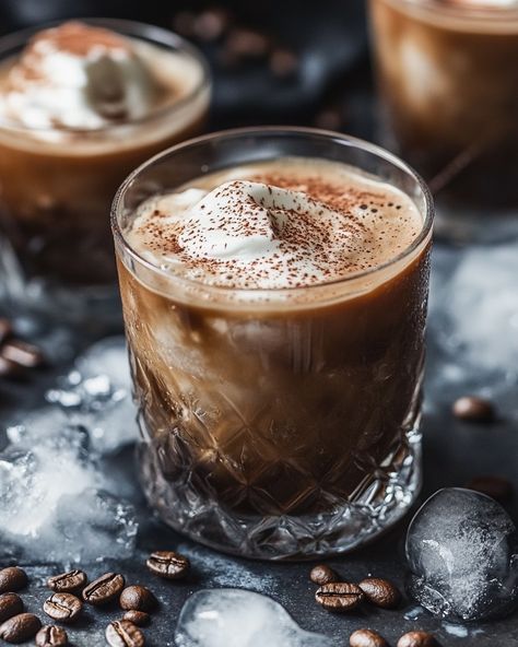 2 oz Espresso, 1 oz Vodka, 1 oz Coffee Liqueur, 0.5 oz Simple Syrup, Coffee beans for garnish  Have you ever experienced a cocktail that feels like a spellbinding pick-me-up? Share your favorite coffee-inspired drinks below and let’s start brewing! #EspressoPatronum #CocktailMagic Mr Black Coffee Cocktail, Espresso Patronum, Coffee Liqueur, Espresso Drinks, Coffee Cocktails, Simple Syrup, Black Coffee, Liqueur, Coffee Beans