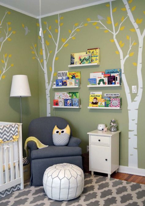 45 Amazing decorating ideas to create a stylish nursery Gender Neutral Nursery Green, Gender Neutral Nursery Design, Baby Nursery Ideas, Nursery Design Neutral, Neutral Nurseries, Neutral Kids Room, Baby Nursery Neutral, Stylish Nursery, Green Nursery