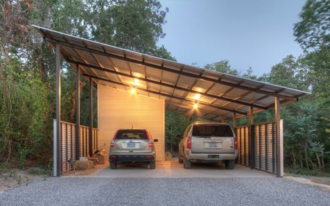 Carport Ideas, Garage Pergola, Carport Plans, Entry Porch, Pergola Diy, Pergola Carport, Building A Porch, Metal Carports, Carport Garage