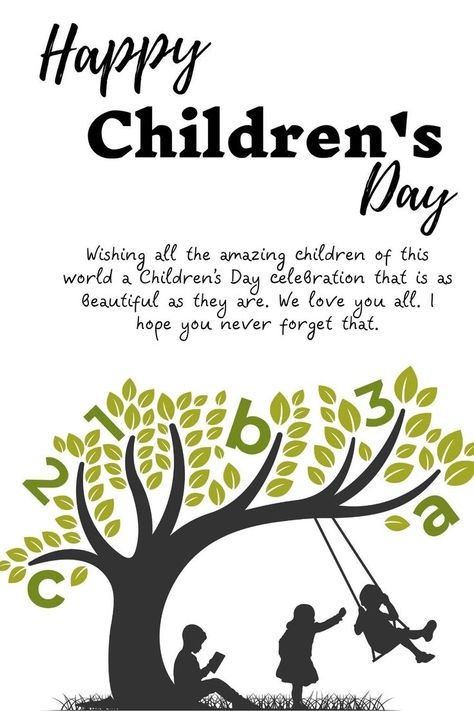 Happy Children's Day! Happy Childrens Day Poster, Children's Day Wishes, Music Love Quotes, Childrens Day Quotes, Children's Day Poster, School Board Decoration, Happy Children's Day, Merry Christmas Wishes, Happy Teachers Day