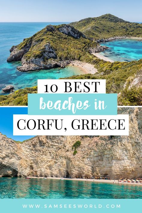 Corfu Beaches, Marbella Beach, Greek Beach, Best Island Vacation, Greece Destinations, Greece Itinerary, Corfu Town, Corfu Island, Greece Travel Guide