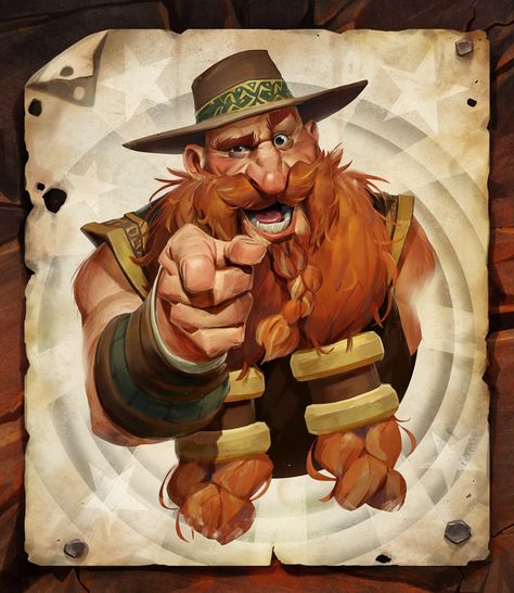 ArtStation - Brann Bronzebeard, Max Grecke Max Grecke, Warcraft Art, Blizzard Hearthstone, Wow Art, Game Character Design, Fantasy Rpg, World Of Warcraft, Cartoon Character, Character Illustration