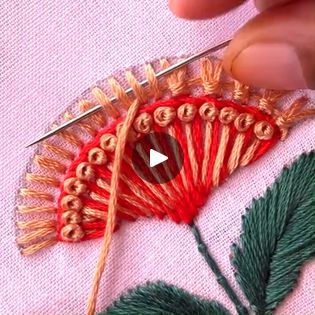 Wow!! A super stylish 3d flower hand embroidery design | Wow!! A super stylish 3d flower hand embroidery design 
#love #trend #embroidery #handwork | By ABC Of Hand EmbroideryFacebook Embroidery Stitches Tutorial, Hand Embroidery Projects, Hand Embroidery Design, Embroidery Projects, Embroidery Stitches, Hand Embroidery, Embroidery Designs, Embroidery, Sewing