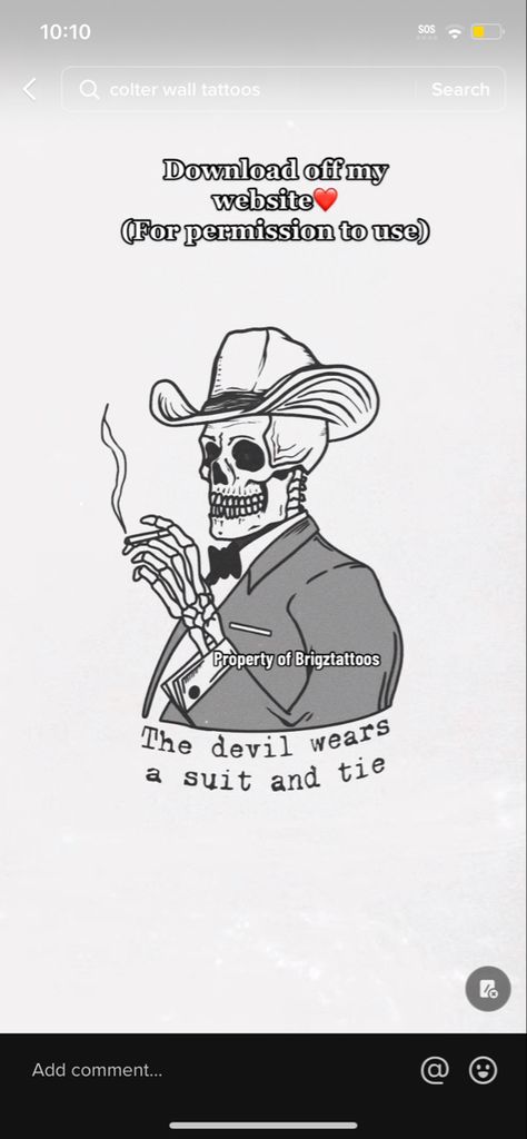 Colter Wall Tattoo, Colter Wall, Western Tattoo, Western Tattoos, Wall Tattoo, Suit And Tie, Tattoos, Wall, Quick Saves