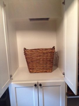 Laundry Chute Design, Pictures, Remodel, Decor and Ideas - page 2 Laundry Room Ideas With Laundry Shoot, Laundry Shoot Cabinet, Laundry Shute Ideas, Laundry Chute Catcher, Laundry Shoot Catcher, Laundry Chute In Wall, Laundry Shoot Ideas, Laundry Chute Ideas, Partial Wall