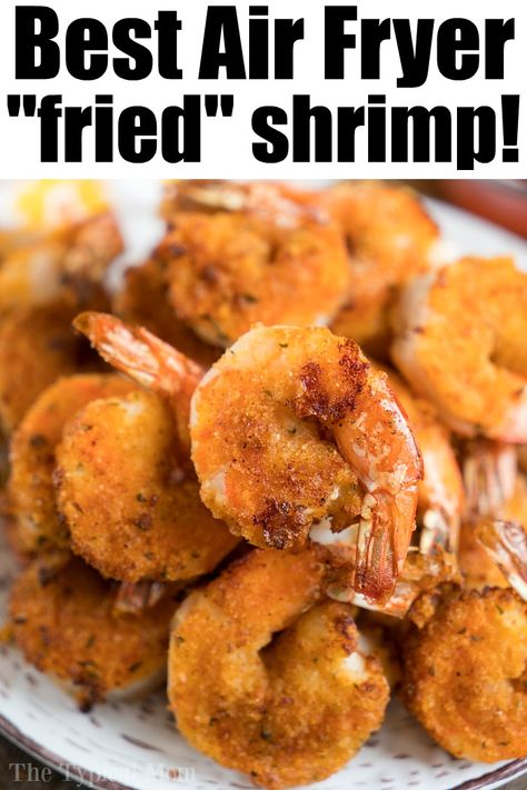 Air Fryer Fried Shrimp, Fried Shrimp Recipe, Fried Shrimp Recipes, Air Fryer Foods, Air Fryer Ideas, Air Fryer Fish, Cooks Air Fryer, Air Fryer Meals, Ninja Foodi Recipes