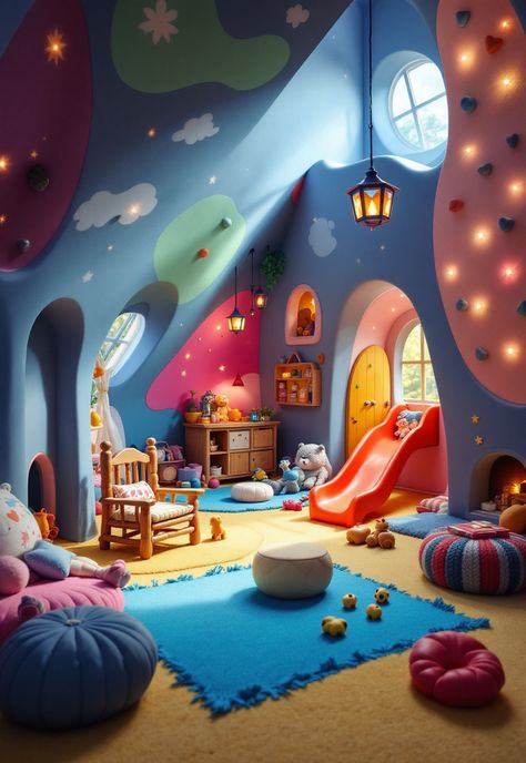 Small attic room ideas Kids Attic Bedroom, Attic Hangout Room Ideas, Kids Attic Playroom, Attic Playroom Ideas Sloped Ceiling, Tiny Attic Ideas, Small Attic Ideas Low Ceilings, Attic Hideaway, Small Attic Ideas, Kids Attic Bedrooms