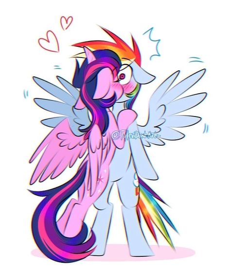 Rainbow Fan, Nerd Aesthetic, Pony Creator, My Little Pony Twilight, My Lil Pony, Mlp Fan Art, My Little Pony Comic, Animated Animals, My Little Pony Characters