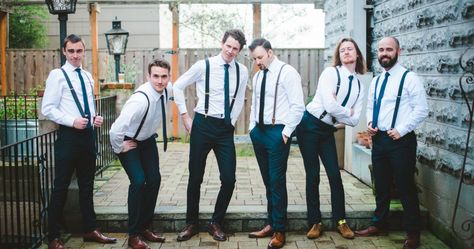 6 Morning-Of Activities for the Groom and Groomsmen Wedding Makeup For Blue Eyes, Fall Wedding Arches, Groomsmen Grey, Fall Wedding Hairstyles, Fall Wedding Diy, Girl Truths, Wedding Party Outfits, Curly Wedding Hair, Funny Pictures With Captions